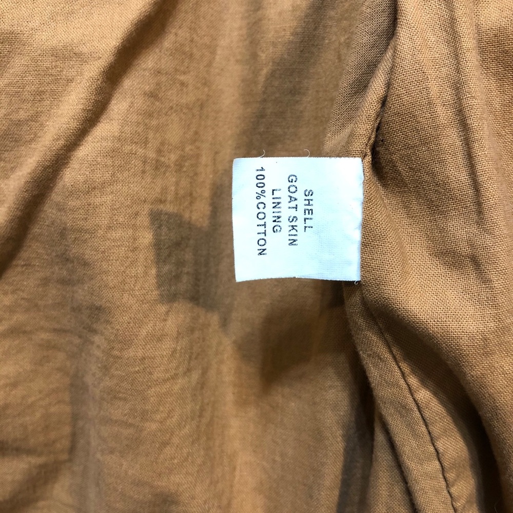 The CockPit USA Goatskin Leather Bomber Jacket 38R - Picture 3 of 16